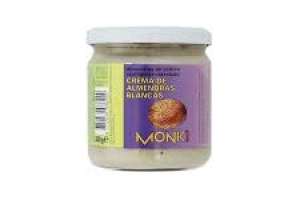 CREMA ALMENDRAS BLANCA 330GR MONKI